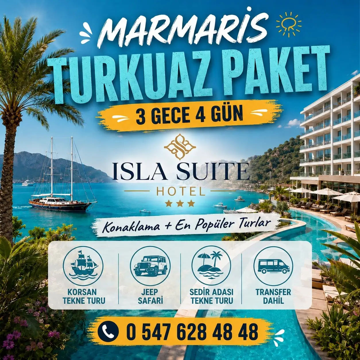 Turkuaz Paket 3 Gece 4 gün